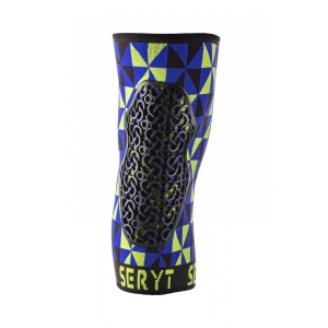 Protectii genunchi Seryt Arlecchino Blue Green L/XL - Img 2