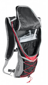 Rucsac Force Twin Pro Plus 14L + rezervor 2L negru/rosu - Img 3