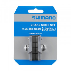 SABOTI DE FRANA REZERVE SHIMANO R55C4 PT. BR-R7000 ARGINTIU 1 PER.