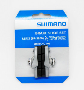 SABOTI DE FRANA SHIMANO BR-5800-S REZERVE R55C4 ARGINTIU 1 PER.