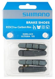 SABOTI DE FRANA SHIMANO R55C3 CARBON 2 PER.