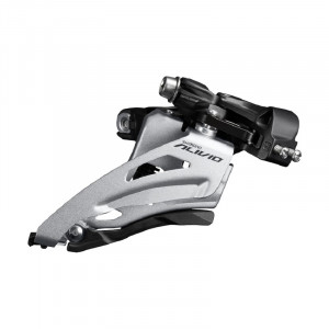 SCHIMBATOR FATA SHIMANO ALIVIO FD-M3120-M PT. 2X9 VIT. PRINDERE COLIER 34.9MM (W/31.8 & 28.6MM ADAPT) SIDE SWING UNGHI CS 64-69 CL:48.8MM AMBALAT IND.