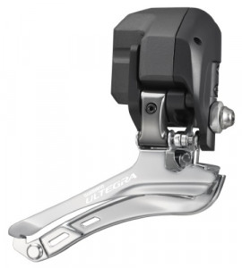 SCHIMBATOR FATA SHIMANO ULTEGRA DI2 FD-6770-F DUBLU PT. 10 VIT. PE SPATE BRAZED-ON VRAC