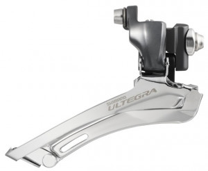 SCHIMBATOR FATA SHIMANO ULTEGRA FD-6700-G DUBLU PT. 10 VIT. PE SPATE BRAZED-ON GRAY AMBALAT IND.