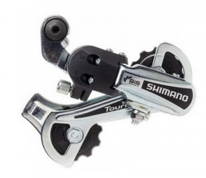 SCHIMBATOR SPATE SHIMANO TOURNEY RD-TY21-B-GS 6 VIT. PRINDERE DIRECTA ARGINTIU VRAC