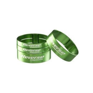 Set distantiere Reverse Ultra-Light 1.1/8 aluminiu verzi