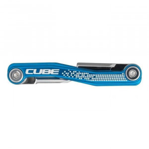 SET SCULE (MULTI TOOL) CUBE CUBETOOL 7IN1 ALBASTRU/CROM - Img 3