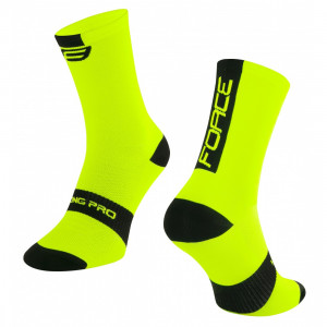 Sosete Force Long Pro Fluo-Black S-M / 36-41