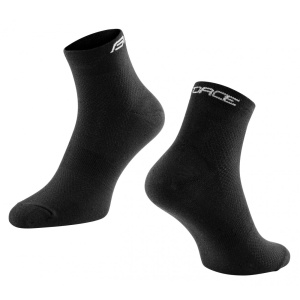 Sosete Force Mid negru S-M (36-41)