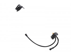 SUPORT PT. BATERIE SHIMANO STEPS BM-E8030 PT. BT-E8035 (TIP INTEGRAT) CU BUTUCUL CU CHEIE CABLU PT. BATERIE 400MM LUNGIME CABLU LA EW-CP100 200MM AMBABLAT IND.