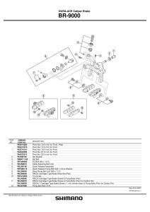 SURUB PT. REGLARE CABLU DE FRANA SHIMANO BR-9000