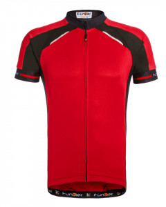 Tricou Ciclism Copii FUNKIER Firenze Active (S/S) - Red 8 ani - Img 3
