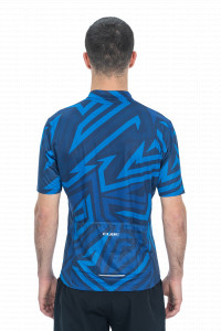TRICOU CICLISM CUBE ATX JERSEY FULL ZIP CMPT S/S BLUE XS - Img 3