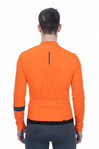 TRICOU CICLISM CUBE BLACKLINE JERSEY L/S ORANGE L - Img 3