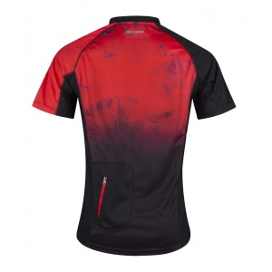 Tricou ciclism Force MTB Core rosu/negru M - Img 7