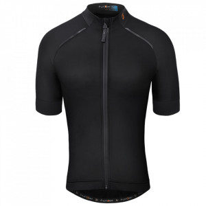 Tricou Ciclism FUNKIER Baricella Pro Thermal Men (S/S) - Black 3XL - Img 2