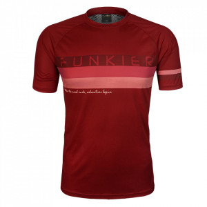 Tricou Ciclism FUNKIER Elia Enduro - Red 2XL - Img 2