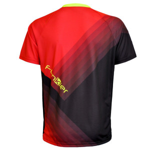 Tricou Ciclism FUNKIER Termoli Enduro Men (S/S) - Black/Red L - Img 3