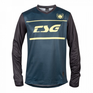 Tricou Ciclism TSG Plain (L/S) - Blue M - Img 3