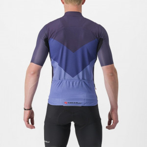 Tricou cu maneca scurta Castelli Endurance PRO 2, Mov/Indigo/Violet, M - Img 2