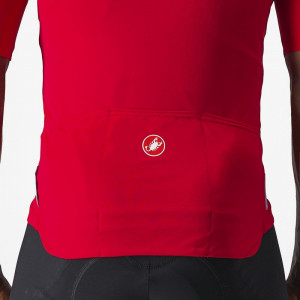 Tricou cu maneca scurta Castelli Prologo 7, Rosu/Alb/Negru, XXL - Img 4