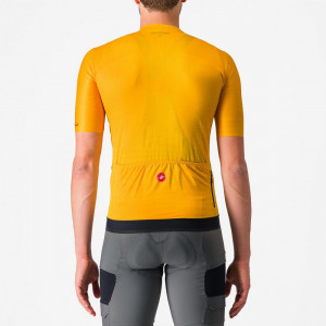 Tricou cu maneca scurta Castelli Unlimited Endurance, Galben/Rosu, L - Img 2