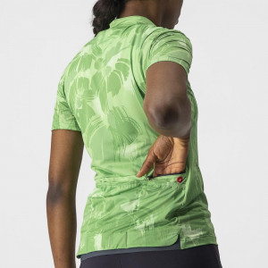 Tricou cu maneca scurta Castelli Unlimited, Sentiero, de dama, Vernil, M - Img 3