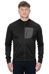 TRICOU CUBE ATX JERSEY FULL ZIP L/S BLACK M - Img 2