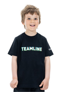TRICOU CUBE JUNIOR ORGANIC T-SHIRT TEAMLINE BLACK M - Img 2