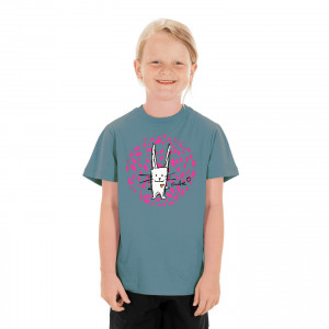 TRICOU CUBE JUNIOR T-SHIRT RABBIT DARK MINT L (134/140)