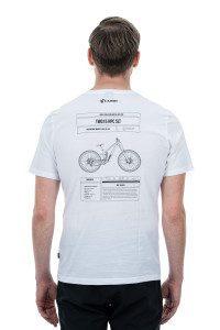 TRICOU CUBE ORGANIC T-SHIRT TWO15 WHITE XL - Img 3