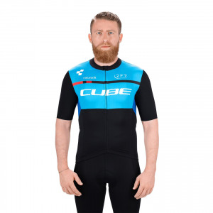 TRICOU CUBE TEAMLINE BLACKÂ´NÂ´BLUEÂ´NÂ´WHITE XS