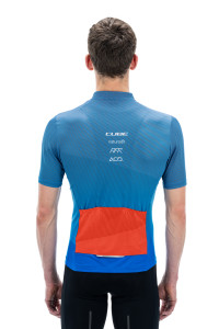 TRICOU CUBE TEAMLINE JERSEY CMPT S/S BLUE RED GREY S - Img 3