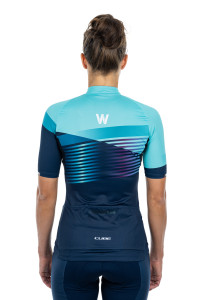 TRICOU CUBE TEAMLINE WS JERSEY S/S BLUE MINT M - Img 3