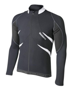 TRICOU PREMIUM MANECA LUNGA BARBATI BLACK/WHITE SHIMANO