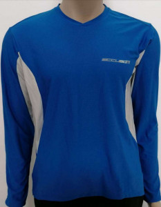 TRICOU SHIMANO MTB MANECA LUNGA BLUE (S11)