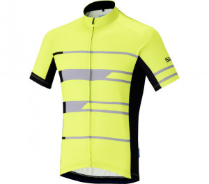 TRICOU SHIMANO SHIMANO TEAM SHORT SLEEVE NEON YELLOW (SS18)