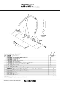 VALVA SHIMANO PT. WH-M975-R - Img 2