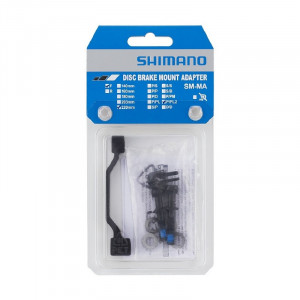ADAPTOR MONTAJ PT. ETRIER FRANA PE DISC SHIMANO SM-MA-F220P/PL2 SURUBURI LUNG X 1 SCURT X 1 SNAP RING X 1 SAIBA-A X 2 SAIBA-B X 2 AMBALAT IND.