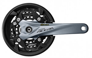 ANGRENAJ PEDALIER SHIMANO ACERA FC-M3000-8 40X30X22T BRAT 175MM PT. 9 VIT. PE SPATE OCTALINK CG AMBALAT IND.