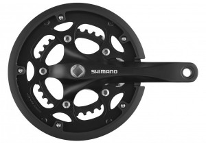 ANGRENAJ PEDALIER SHIMANO CLARIS FC-RS200 50X34T BRAT 175MM PT. 8 VIT. PE SPATE CU CG NEGRU AMBALAT IND.