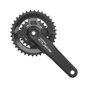 ANGRENAJ PEDALIER SHIMANO FC-U4010-2B CUES 36X22T 2PC FC BRAT 175MM PT. 9/10/11 VIT. PE SPATE FARA CG FARA BB INCL. SURUBURI CHAIN LINE 3MM OUTBOARD AMBALAT IND.