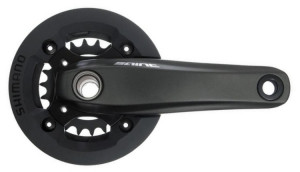 ANGRENAJ PEDALIER SHIMANO SAINT FC-M800-2 32X22T BRAT 175MM HOLLOWTECH 2-PCS FC INCL. BUTUC PEDALIER CU BASH GUARD FARA TL-FC16 & FC32 AMBALAT IND.