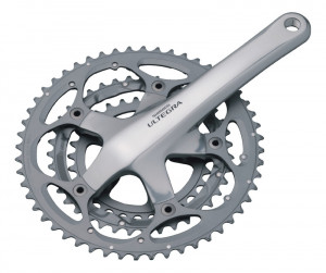 ANGRENAJ PEDALIER SHIMANO ULTEGRA FC-6603A 52X39X30T BRAT 172.5MM PT. 10 VIT. PE SPATE HOLLOWTECH 2 INCL. BB BSA W/O TL-FC16 & FC32 AMBALAT IND.