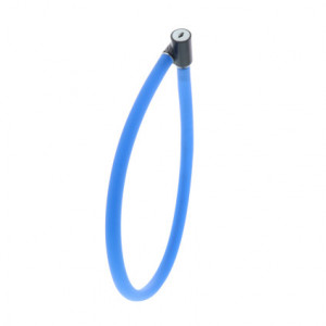 Antifurt Cablu AXA Resolute 6mm/60cm - Petrol Blue - Img 2