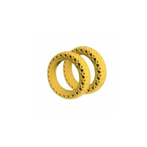 Anvelopa plina trotineta Model V3 8.5×2 pentru Xiaomi - Galben - Img 1