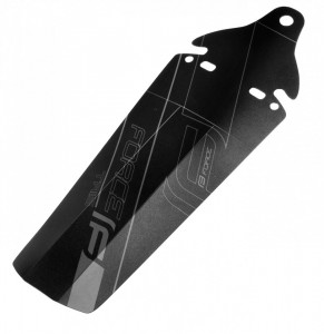Aparatoare noroi spate FORCE TRIS plastic negru - Img 2