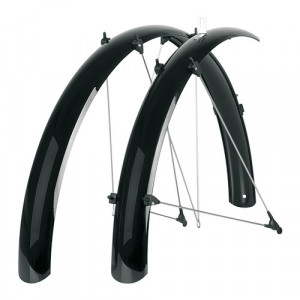 Aparatori bicicleta SKS Bluemels Shiny 60mm 28 - Black | Set
