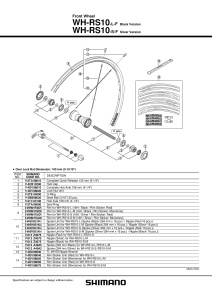 AX BUTUC SHIMANO WH-RS10-F COMPLET 108 - Img 2