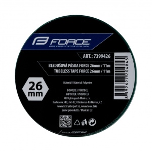 Banda tubeless Force 26mm x 11m, verde - Img 2